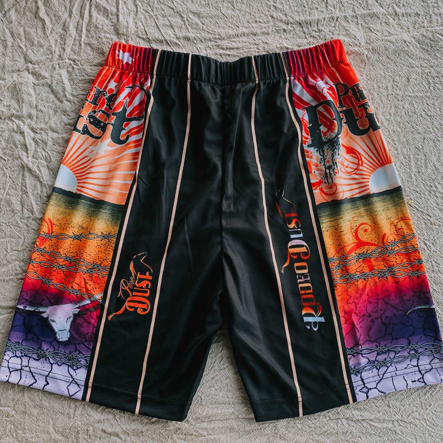 Bullfighter Sunset Shorts Pure Dust