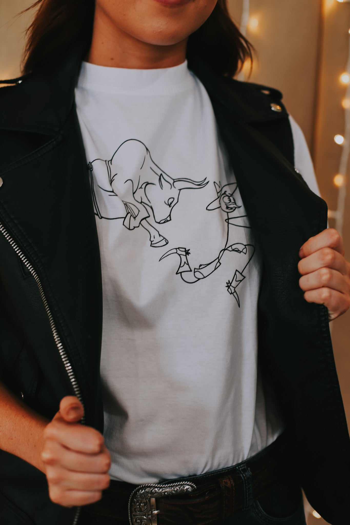 Unisex Tee 'Run Cowboy' Unisex Tee - Pure Dust