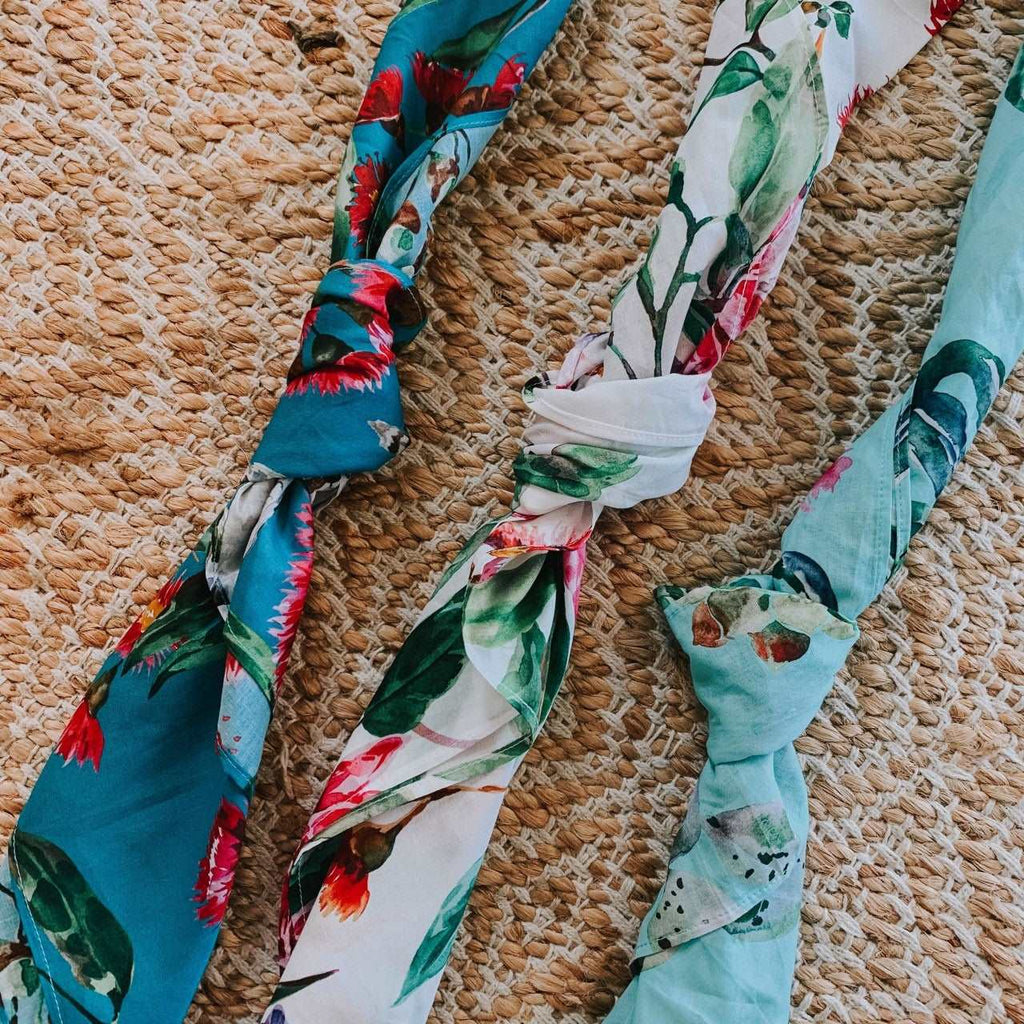 Cotton Scarfs Blooms Collection