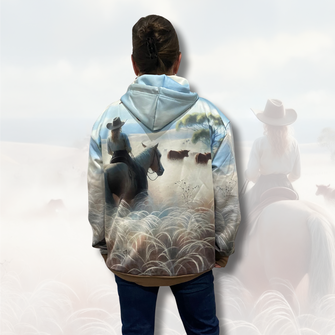 Pure Dust Jillaroo Ladies Hoodie