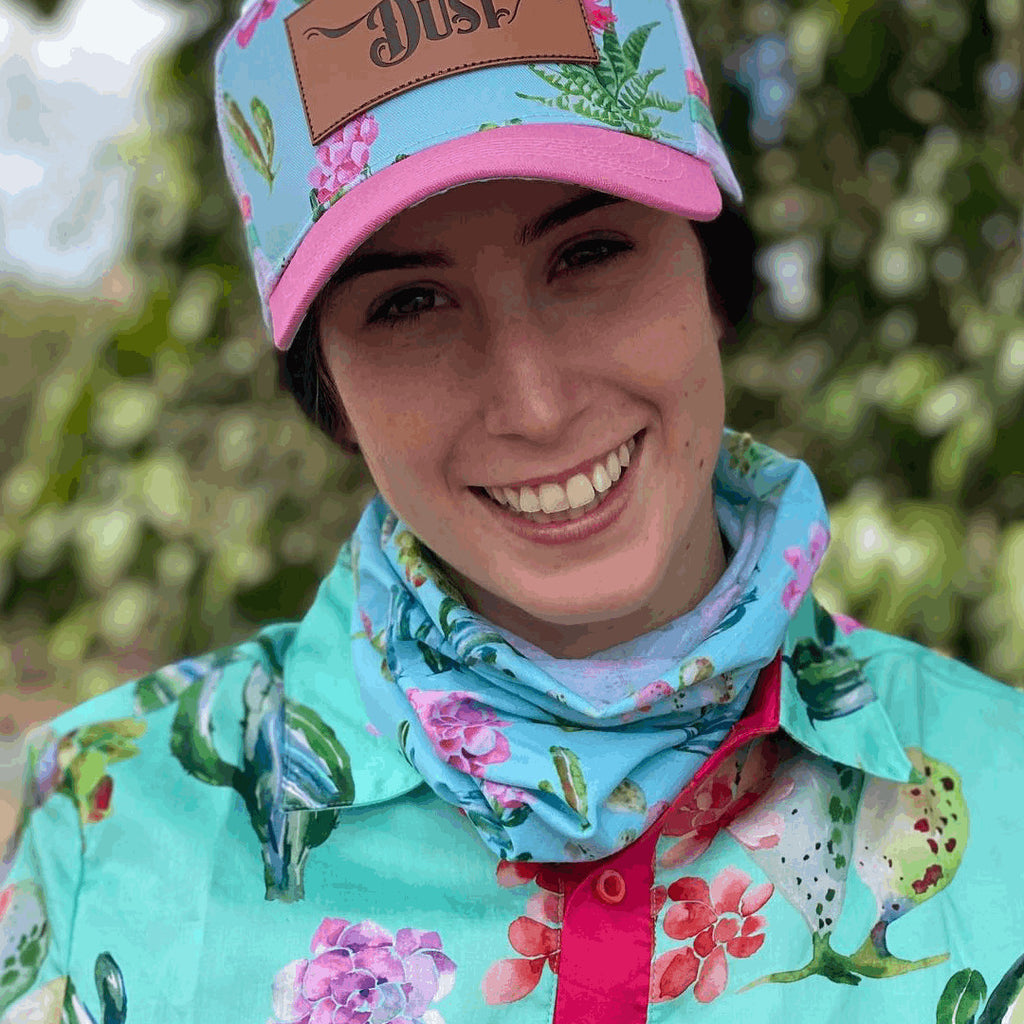 Bandanas in Country Blooms designs - Pure Dust