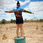 Fishing Shirts for Kids 'Break The Drought' design - Pure Dust