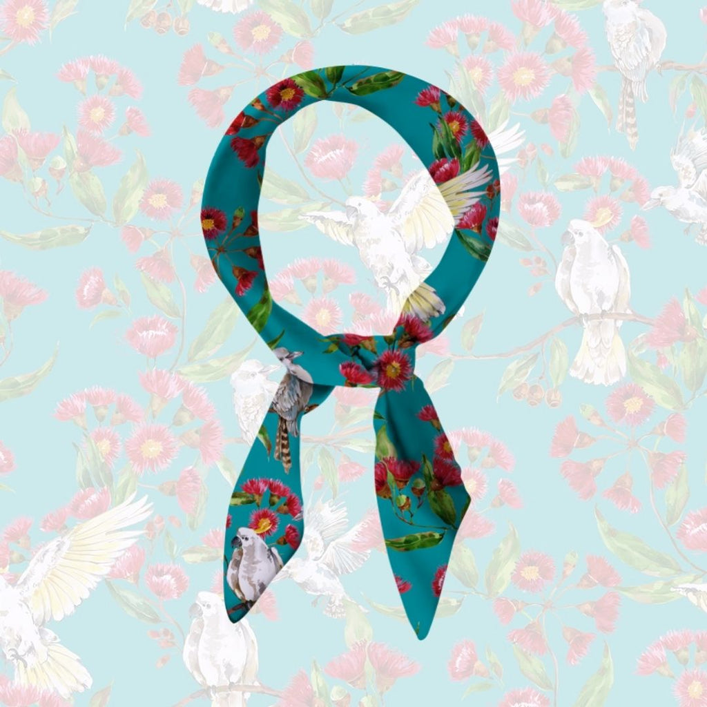 Cotton Scarfs Blooms Collection - Pure Dust