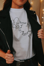 Unisex Tee 'Run Cowboy'  Unisex Tee - Pure Dust